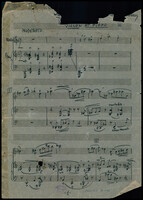 Sonata no. 1 : violon et piano (manuscript).