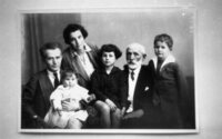 David Ben Gurion old reproduction photographs.