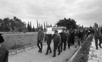Funeral of the late IDF Air Force pilot, Rav Seren Dov Peleg.