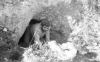 IDF units finding an Arab terrorist in the Judean Hills.