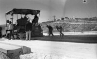 Enlarging the highway in the valley of Rehavya, Jerusalem.