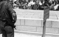 Memorial cermony for the tragic victims of the Hebron massacre in 1929.