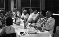 Awarding the winners in the world cup for 420 sailing boats competition.