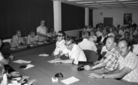 Negotiations between the Government and the Histadrut Workers Union on the wages and social security forn the Gornment workers.