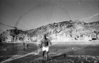 Fishing with nets.