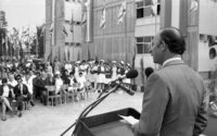Dedication of the new Abarbanel hospital in Bat Yam for menthal diseases.