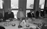 The Histadrut leaders holding today 02/02/1972 a meeting.