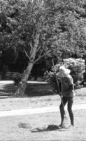 During the summer vacations, some students earn some money working in cleanning the local parks.