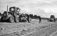 The Airport authorities decided to improve the Herzlia airport which serve the small airplanes payving the runway with new asphalt.