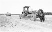 The Airport authorities decided to improve the Herzlia airport which serve the small airplanes payving the runway with new asphalt.