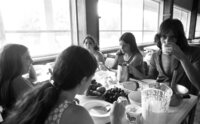 The mess room at Kfar Silver Youth Educational center.
