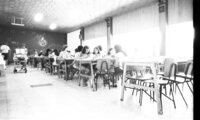 The mess room at Kfar Silver Youth Educational center.