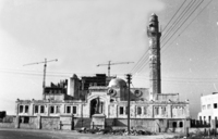 Cleaning the HaCarmel Market.