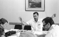Rabbi Meir Kahane, in an interview announcing of his new Right Wing Party which will run to the Knesset.