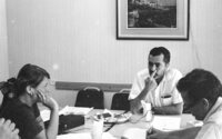 Rabbi Meir Kahane, in an interview announcing of his new Right Wing Party which will run to the Knesset.