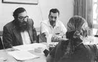 Rabbi Meir Kahane, in an interview announcing of his new Right Wing Party which will run to the Knesset.