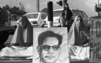 Members of Ananda Margea, an Indian sect dedicated to the twin Ideals of "self-realization and service to humanity, held a protest fast and demonstration outside the British Embassy in Tel Aviv yesterday against the recent conviction of their spiritual leader on a conspiracy to murder charge, Ananda Margea, which claims thousands of members in 50 countries, claims the conviction of Shrii Shrii Anandamurti was a frameup engineered by the Indian authorities following the recent crackdown by Indira Gandhi's government on opposition organizations branded as subversive.