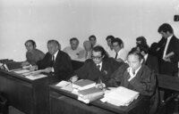 ראש עיריית נתניה לשעבר, עובד בן עמי, בבית המשפט המחוזי.