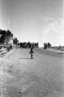 Studying the history of Israel at Tel Hai.