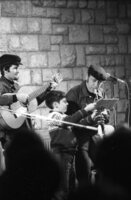 Clarnist Giora Feidman performing his Hassidic music played by klezmers.