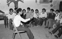 The religious movement of Bnei Akiva in Tel Aviv.