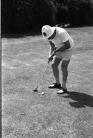 A Golf Club of the South African immigrants I Israel enjoing the facilities at the Ceasarean Golf Club.