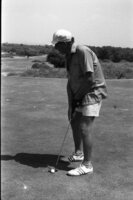 A Golf Club of the South African immigrants I Israel enjoing the facilities at the Ceasarean Golf Club.