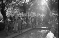 Israeli women demonstarting aganst the new abortion law.