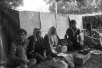 The Bedouin minority take also preparations for the forthcomming State elections and the political parties are holding their speeches in their traditional tents.