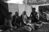 The Bedouin minority take also preparations for the forthcomming State elections and the political parties are holding their speeches in their traditional tents.