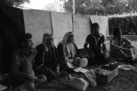 The Bedouin minority take also preparations for the forthcomming State elections and the political parties are holding their speeches in their traditional tents.
