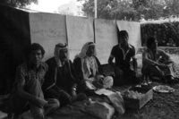 The Bedouin minority take also preparations for the forthcomming State elections and the political parties are holding their speeches in their traditional tents.