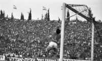 International Football game between Israel and Liverpool in Ramat Gan Stadium.