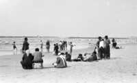 The Arab citizens of the occupied territories of the Western bank, enjoy the freedom and the beautiful sea shore of the Mediterranean Sea.