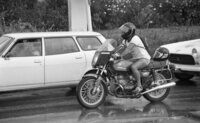 A new motorcycle on Israeli roads.