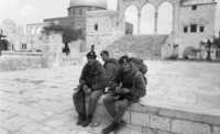 IDF units patroling on Mt Scopus next to the Mosques Omar and el-Aksa.