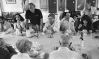 A press conference with South African Intellectuals.