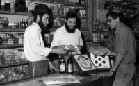 The Super Orthodox Jewish Courts preparing special baked Matza for the Passove holidays.