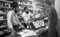 The Super Orthodox Jewish Courts preparing special baked Matza for the Passove holidays.