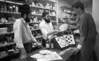 The Super Orthodox Jewish Courts preparing special baked Matza for the Passove holidays.