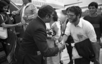The Jewish Agency organized a journey to Israel for a group of Jews of India to see the life of the new State of Israel and check for possible immigration.