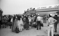 The Jewish Agency organized a journey to Israel for a group of Jews of India to see the life of the new State of Israel and check for possible immigration.