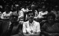 Shmuel Pissar, writer' addressing at the Immigrants from Romania Union following the publication of his new book in the Yiddish language.