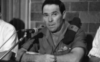 IDF spokesman held a press conference on the release of the Israeli POW's by the Syrians.