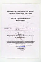 Beckenstein Isaias y Bernardo, contrato, plano, notas (colonia: Clara).