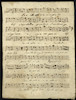Coro  Deponiam il brando Nell'Opera. (manuscript)
