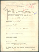 Applicant: Abeles, Alfred; born 28.3.1902 in Nový Přerov (Czech Republic); single; profession(s): Landwirtschaft.