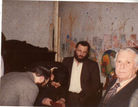 Grisha Rosenstein z"l; Dr. Shimon Yantovsky.