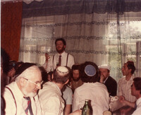 Edelstein wedding; Sochodolsky (at back).