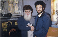 Reb Avraham Miller z"l; Eli Moore.